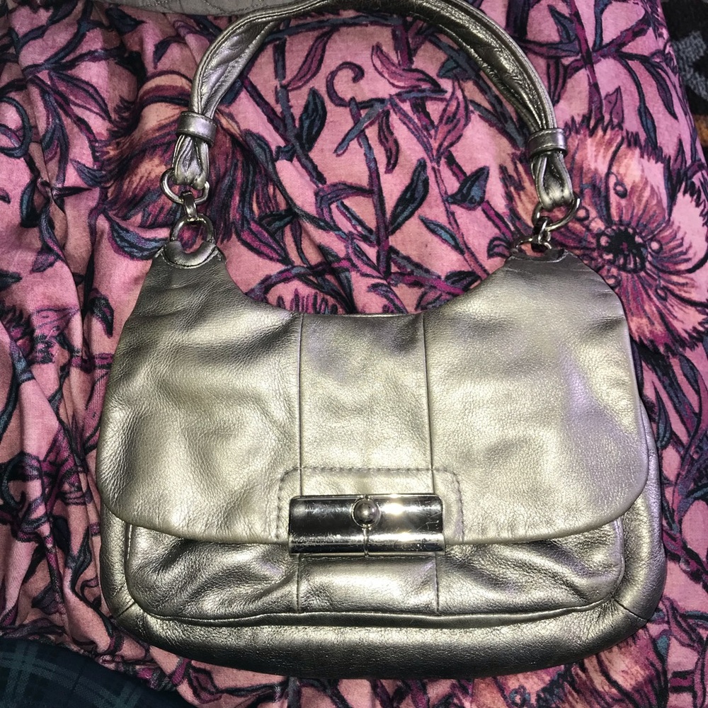 Coach purse with crossbody strap